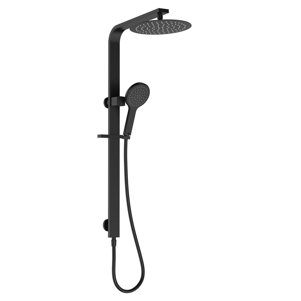 Fienza Kaya Deluxe Twin Shower Matte Black 455119B Showers