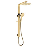 Fienza 455119UB Kaya Deluxe Twin Shower, Urban Brass
