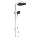 Fienza 455140 Kuro Deluxe Twin Shower Round Head, Chrome