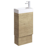 Fienza Edge 45Rsk Scandi Oak 450Mm Vanity With Kickboard No Overflow - Special Order Units