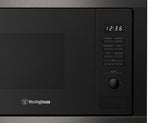 Westinghouse WMB2522DSC 25L Built-In 900W Microwave, Dark Stainless Steel - Westinghouse Factory Seconds