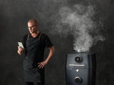 Everdure by Heston HBCE4KB Blumenthal 4K Electric Ignition Charcoal BBQ Oven (Black)