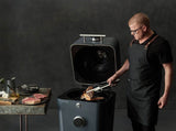 Everdure by Heston HBCE4KG Blumenthal 4K Electric Ignition Charcoal BBQ Oven (Graphite)