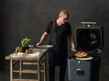 Everdure by Heston HBCE4KB Blumenthal 4K Electric Ignition Charcoal BBQ Oven (Black)