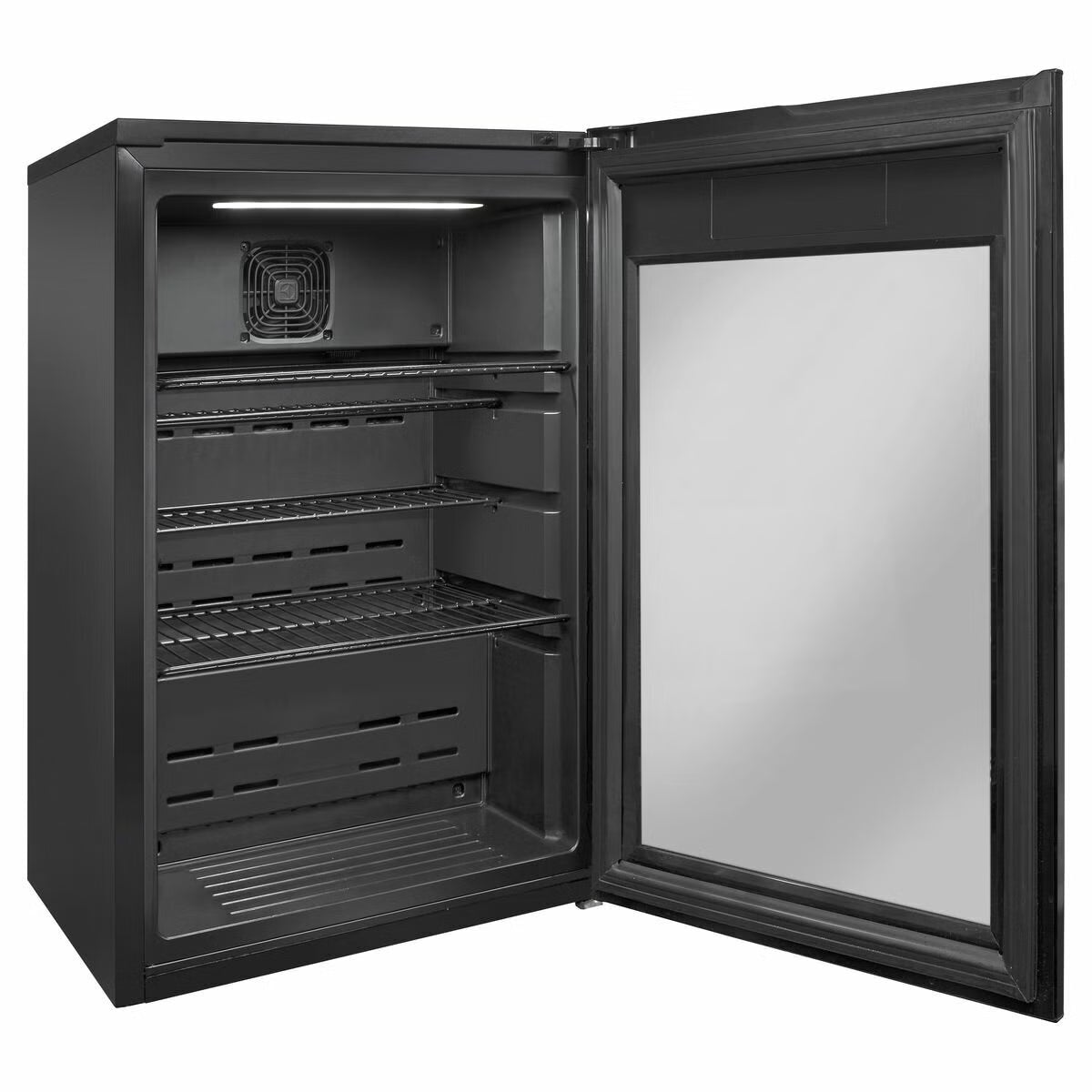 Artusi ABC1B Freestanding Beverage Centre, Glass Door, Black