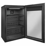 Artusi ABC1B Freestanding Beverage Centre, Glass Door, Black