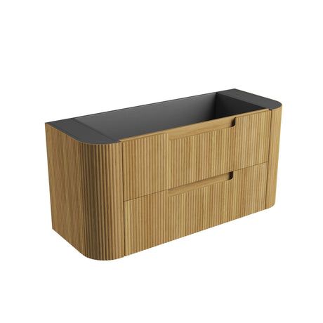 Aulic 1200mm Varcelli Tier Wall Hung Vanity CAWH54-1200-ST Cabinet Only Vanity Units