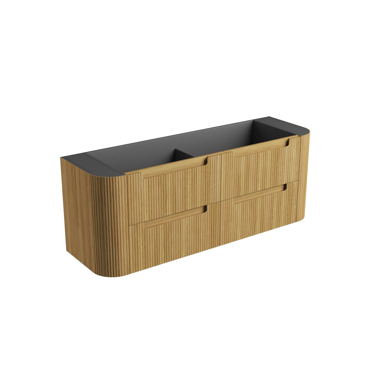 Aulic 1500mm Varcelli Tier Wall Hung Vanity CAWH54-1500-ST Cabinet Only Vanity Units