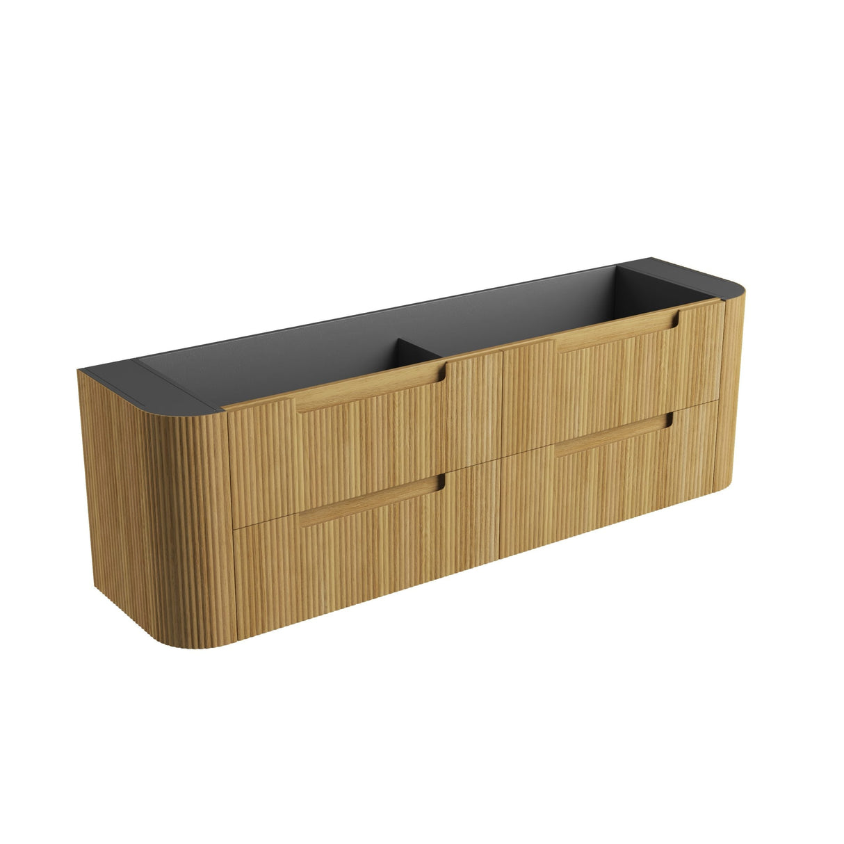 Aulic 1800mm Varcelli Tier Wall Hung Vanity CAWH54-1800-ST Cabinet Only Vanity Units
