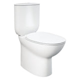 Fienza 576139W Morning Back To Wall Toilet Suite, P Trap, Bottom Inlet, Alpine White