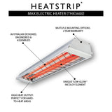 Heatstrip THX3600 3600W Max Radiant Outdoor Heater
