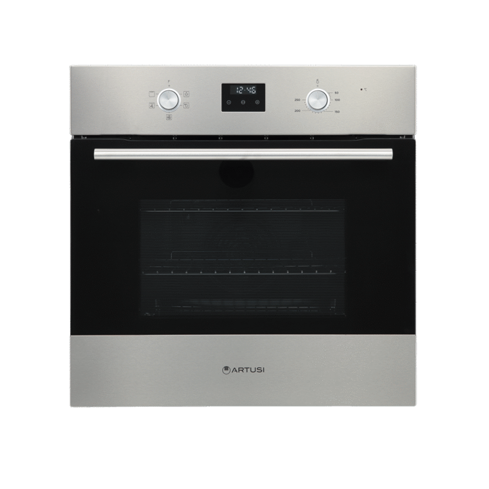 Artusi CAO615X 60cm Electric Built In Oven, Stainless Steel