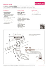 Schweigen CLUM212SP2 120cm Silent BBQ Undermount Twin Motor Rangehood, 3000m3/hr, Stainless Steel