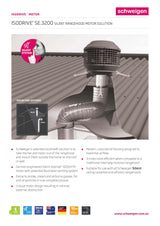 Schweigen CLUM212SE 120cm Non Silent BBQ Undermount Single Motor Rangehood, 3200m3/hr, Stainless Steel