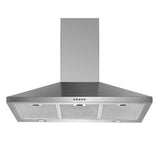 Schweigen TRI-900 90cm Non Silent Wall Mount Rangehood, 1080m3/hr, Stainless Steel
