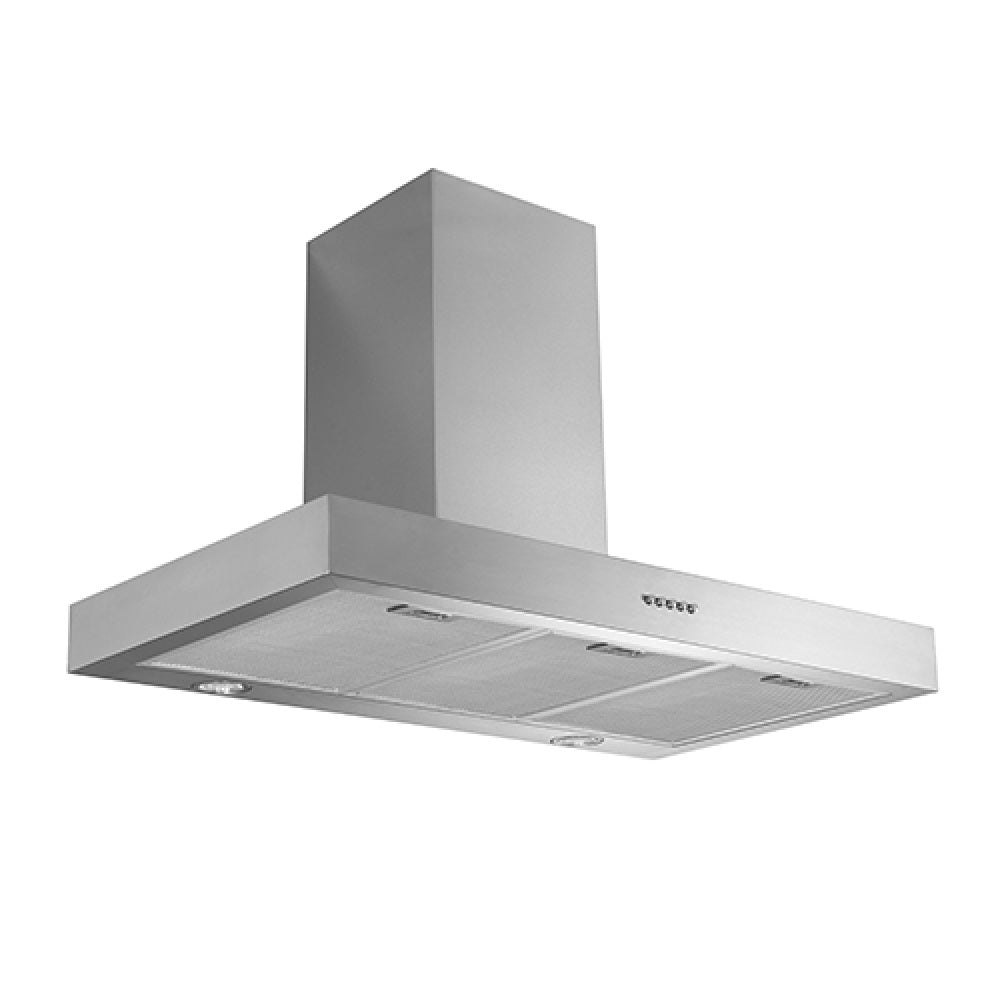 Schweigen TSH-900 90cm Non Silent Wall Mount Rangehood, 1080m3/hr, Stainless Steel