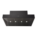 Schweigen CL7372BSE 120cm Silent BBQ Canopy, Single Motor, 3200m3/hr, Black