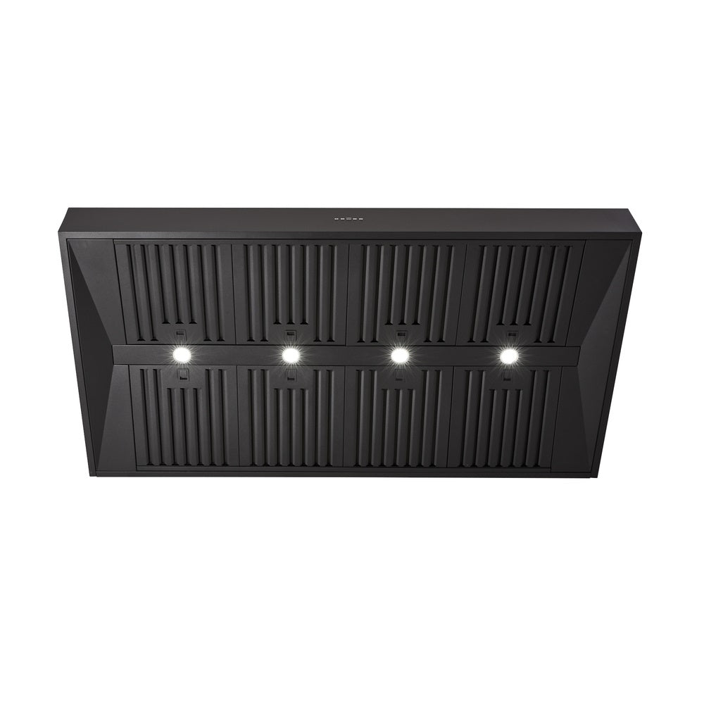 Schweigen CL7375B 150cm Non Silent BBQ Canopy, Twin Motors, 2500m3/hr, Black
