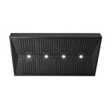 Schweigen CL7375B 150cm Non Silent BBQ Canopy, Twin Motors, 2500m3/hr, Black
