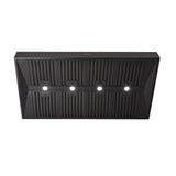 Schweigen CL7375BSP2 150cm Silent BBQ Canopy, Twin Motors, 3000m3/hr, Black