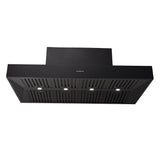 Schweigen CL7375B 150cm Non Silent BBQ Canopy, Twin Motors, 2500m3/hr, Black