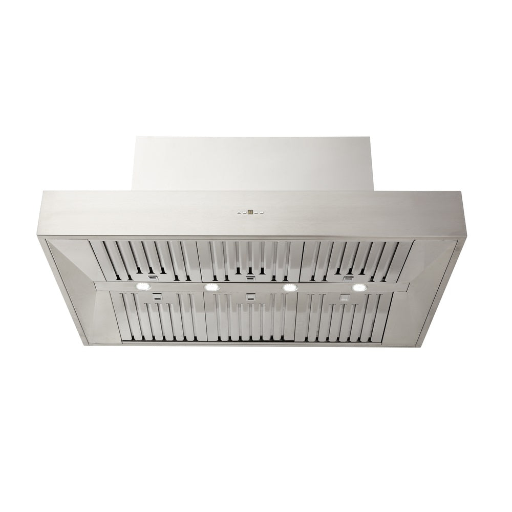 Schweigen CL7372 120cm Non Silent BBQ Canopy Twin Motor, 2500m3/hr, Stainless Steel