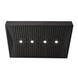 Schweigen CL8912B 120cm Non Silent BBQ Canopy, Twin Motor, 2500m3/hr, Black