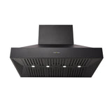 Schweigen CL8912B 120cm Non Silent BBQ Canopy, Twin Motor, 2500m3/hr, Black