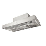 Schweigen CL7375 150cm Non Silent BBQ Canopy, Twin Motors, 2500m3/hr, Stainless Steel