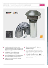 Schweigen UM1170-12SP 120cm Silent Undermount Rangehood, 1600m3/hr, Stainless Steel