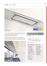 Schweigen UM-PA9SINL 90cm Silent Inline Motor Undermount Rangehood, 1600m3/hr, Stainless Steel