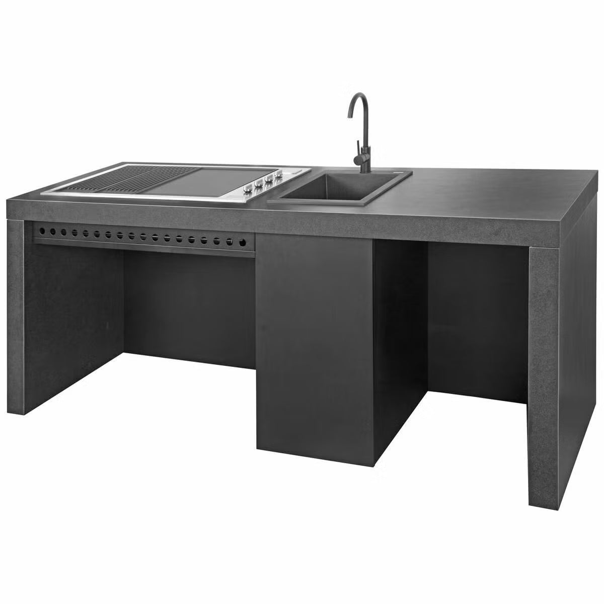 Artusi ABBQM BBQ Built In Gas 4 Burner 1046mm, Stainless Steel