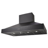 Schweigen CL8915BSE2 150cm Silent BBQ Canopy, Twin Motor, 5000m3/hr, Black