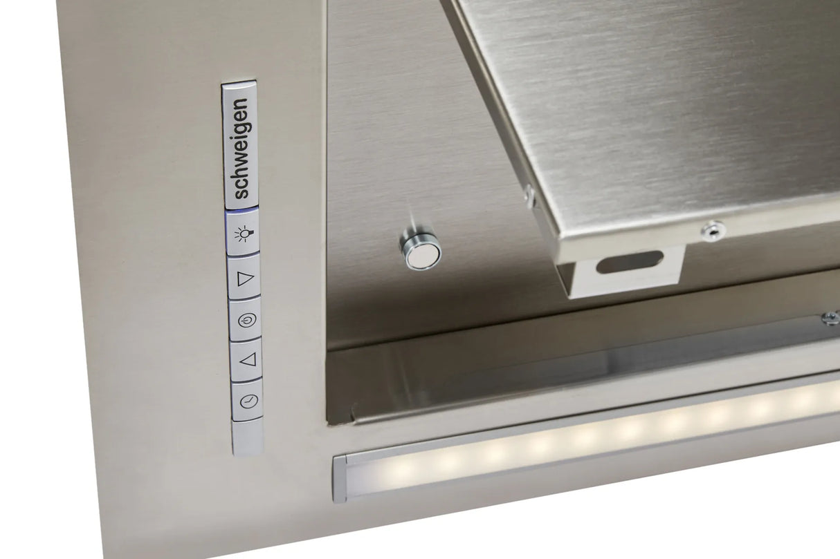 Schweigen UM-PA9ST 90cm Silent Undermount Rangehood, 900m3/hr, Stainless Steel