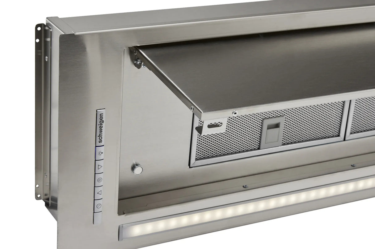 Schweigen UM-PA9ST 90cm Silent Undermount Rangehood, 900m3/hr, Stainless Steel