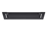 Schweigen BGUM-9B 90cm Undermount Black Rangehood, Black Glass