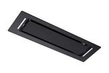 Schweigen BGUM-9B 90cm Undermount Black Rangehood, Black Glass
