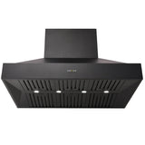 Schweigen CL8912BSE2 120cm Silent BBQ Canopy, Twin Motor, 5000m3/hr, Black