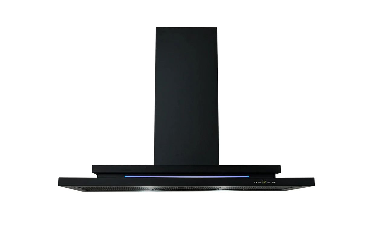 Schweigen DS3131-R2BSP 90cm Silent Wall Mount  Rangehood, 1600m3/hr, Matte Black
