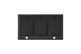Schweigen TSH-900B 90cm Non Silent Wall Mount Rangehood, 1080m3/hr, Matte Black