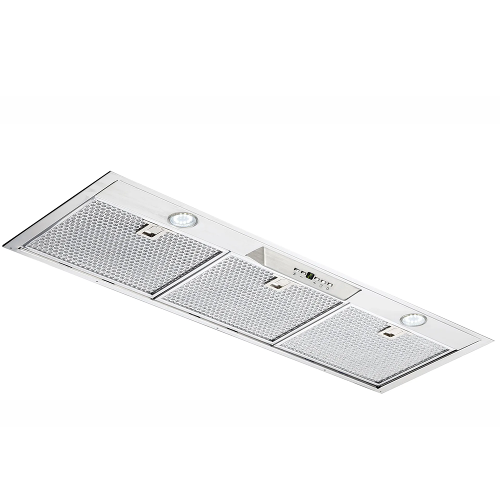 Schweigen UM1170-9SINL 90cm Silent Inline Motor Undermount Rangehood, 1600m3/hr, Stainless Steel