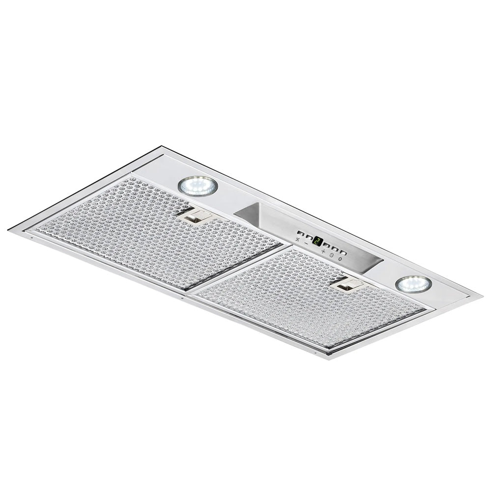 Schweigen UM1170-6SINL 60cm Silent Inline Motor Undermount Rangehood, 1600m3/hr, Stainless Steel