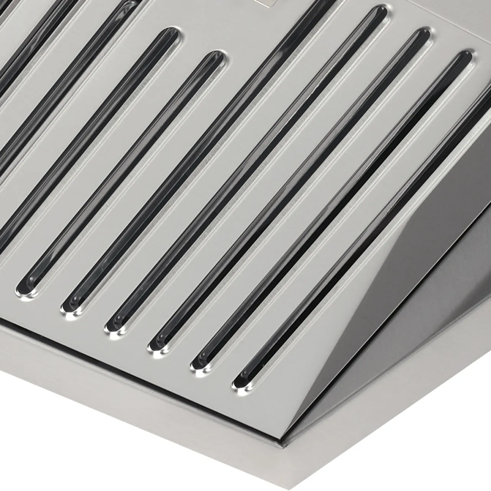 Schweigen UM-9SINL 90cm Silent Inline Motor Undermount Rangehood, 1600m3/hr, Stainless Steel