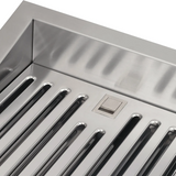 Schweigen UM-12UMSINL 120cm Silent Inline Motor Undermount Rangehood, 1600m3/hr, Stainless Steel