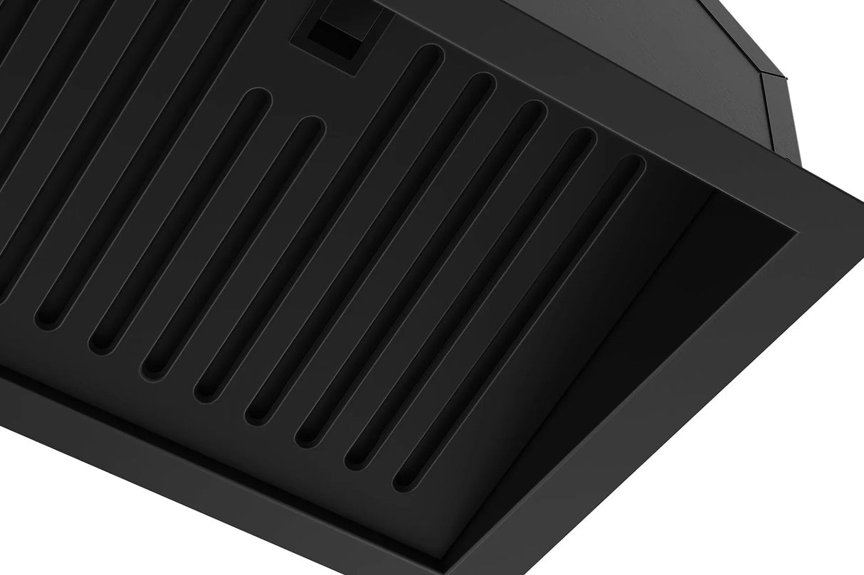 Schweigen SWU-9B 90cm Undermount Rangehood with On-Board Motor, Matte Black