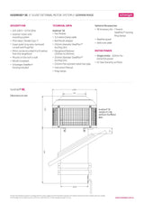 Schweigen CLUM212SE2 120cm Silent BBQ Undermount Twin Motor Rangehood, 5000m3/hr, Stainless Steel