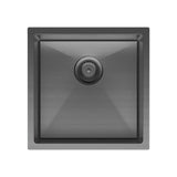 Fienza Single Bowl Kitchen Sink Carbon Steel 68401Cm Top Mounted Sinks