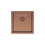Fienza Hana 68401CO 32L Single Kitchen Sink, Brushed Copper