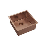 Fienza Hana 68401CO 32L Single Kitchen Sink, Brushed Copper