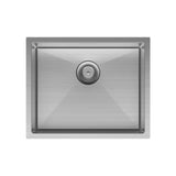 Fienza Large Single Bowl Kitchen Sink Stainless Steel 68402 Top Mounted Sinks